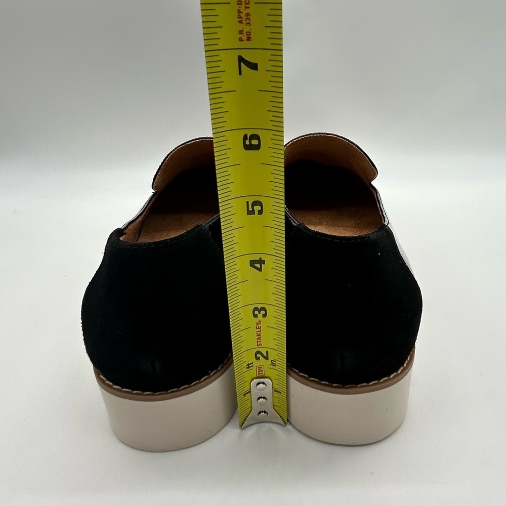 Vionic Kensley Black Patent Leather Loafers Women’s Size 12 Wide Orthotic NWB - Picture 8 of 10